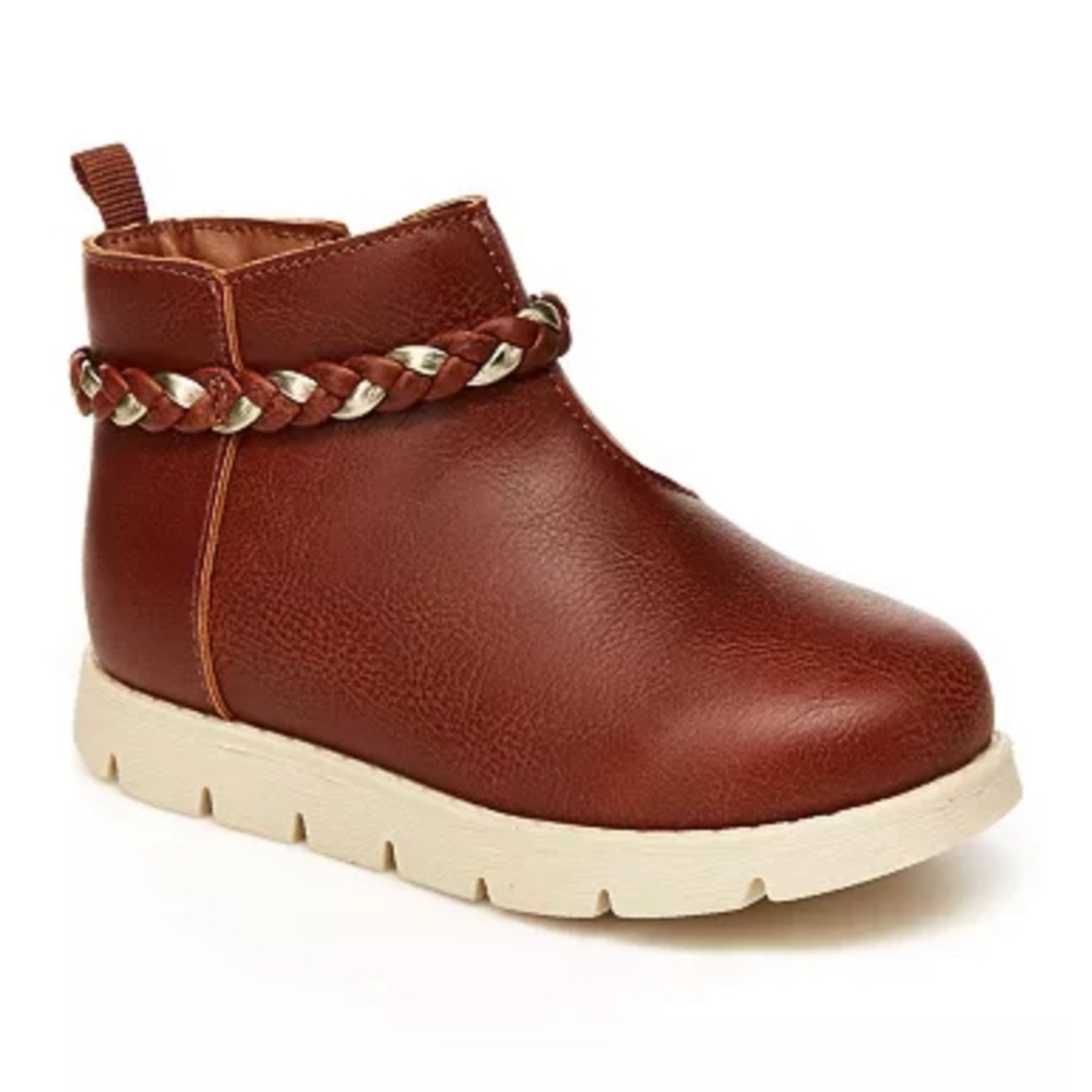 OshKosh B'gosh® Pattie Toddler Girls' Ankle Boots - Picture 3 of 12